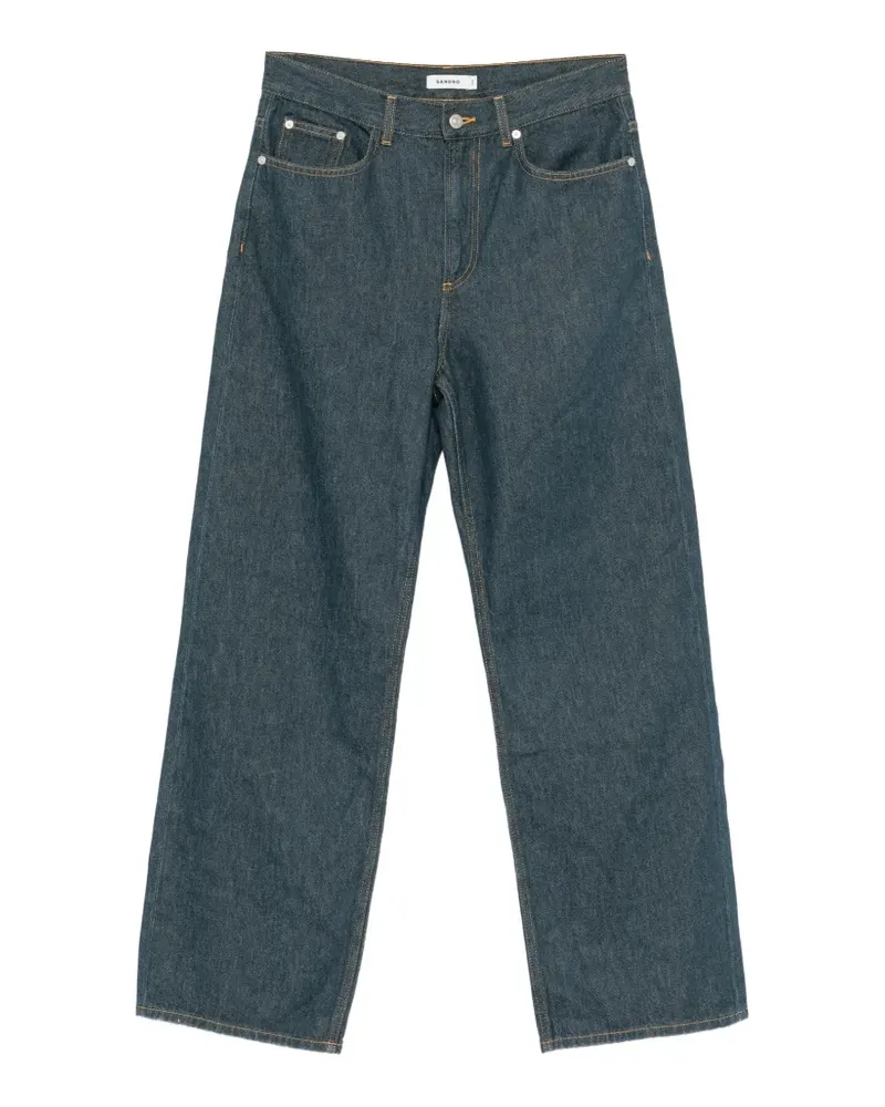 Sandro Five-Pocket-Jeans - Blau Blau
