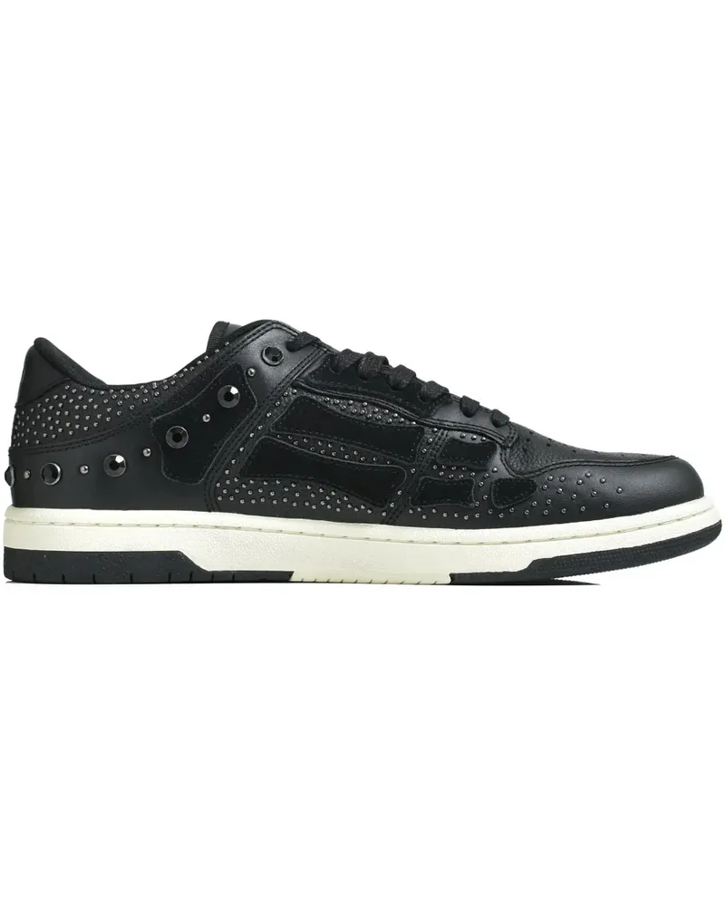 Amiri Perforierte Sneakers - Schwarz Schwarz