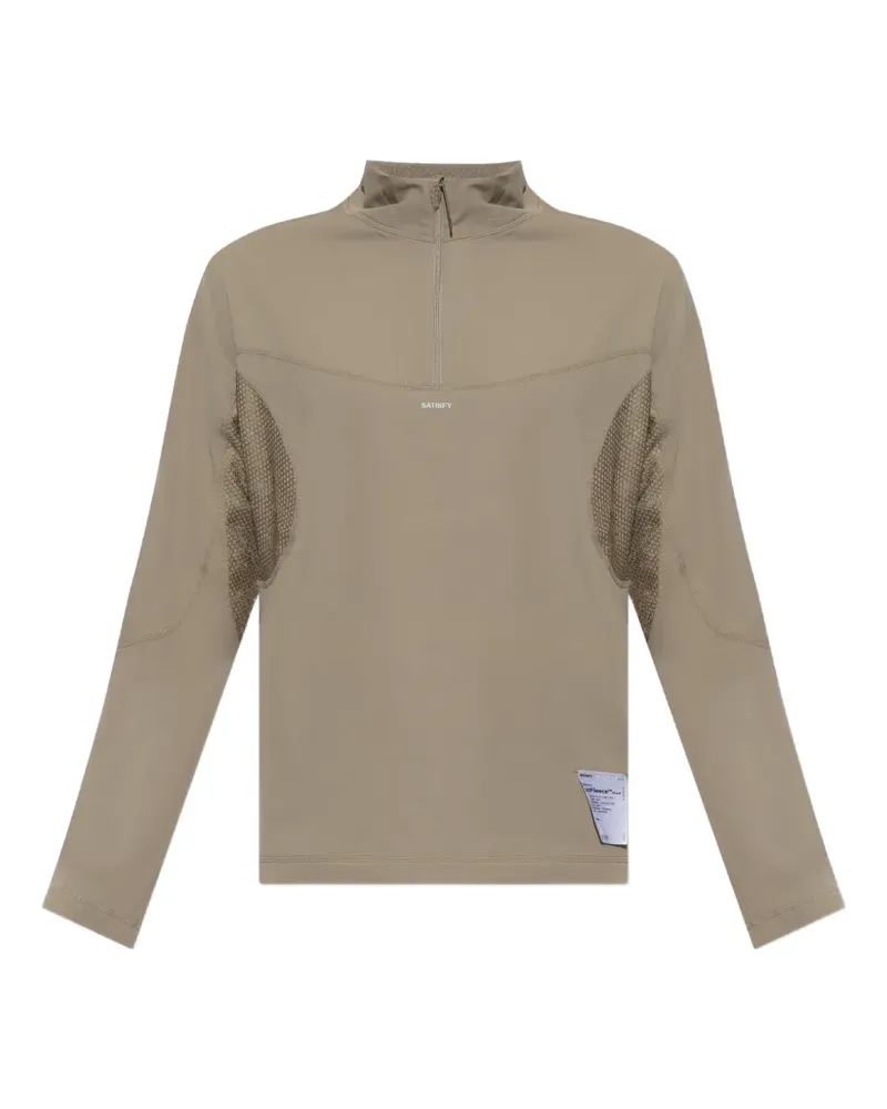 Satisfy FuzzFleece Octa Sportoberteil - Nude Nude