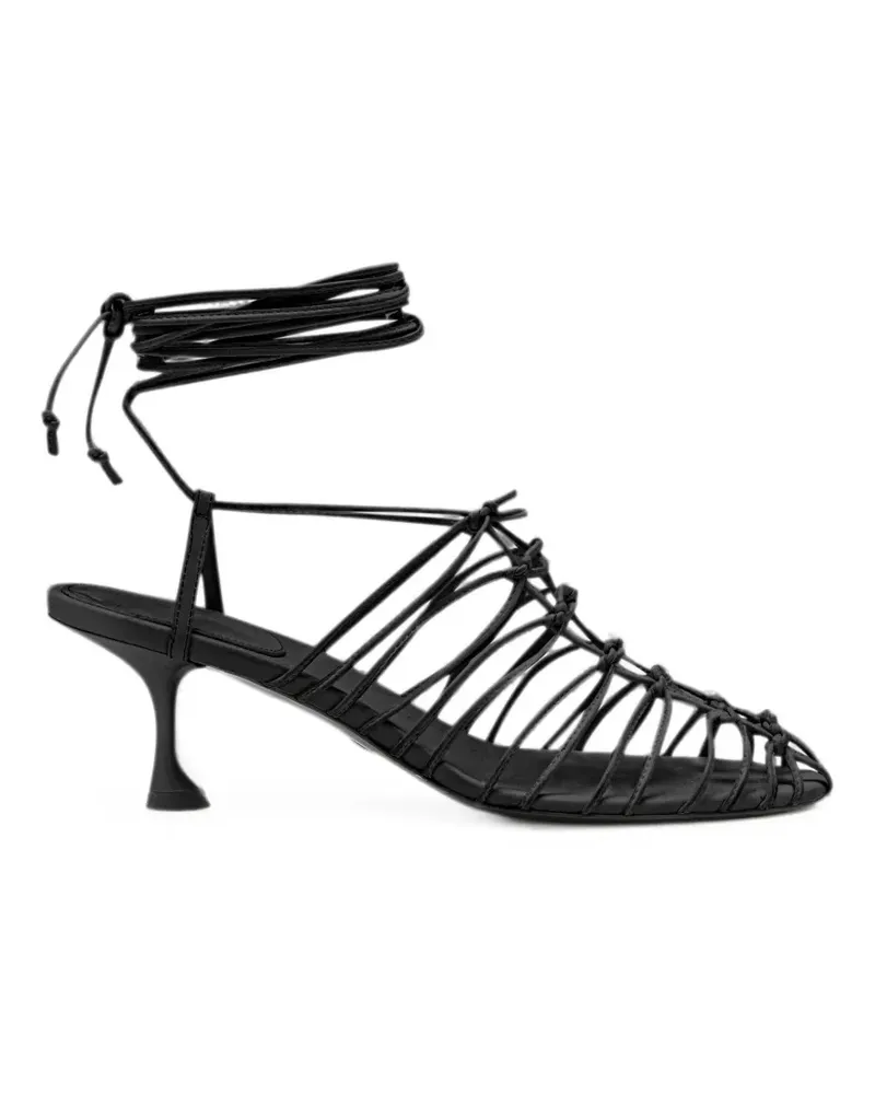 Proenza Schouler Tee Knot Sandalen - Schwarz Schwarz