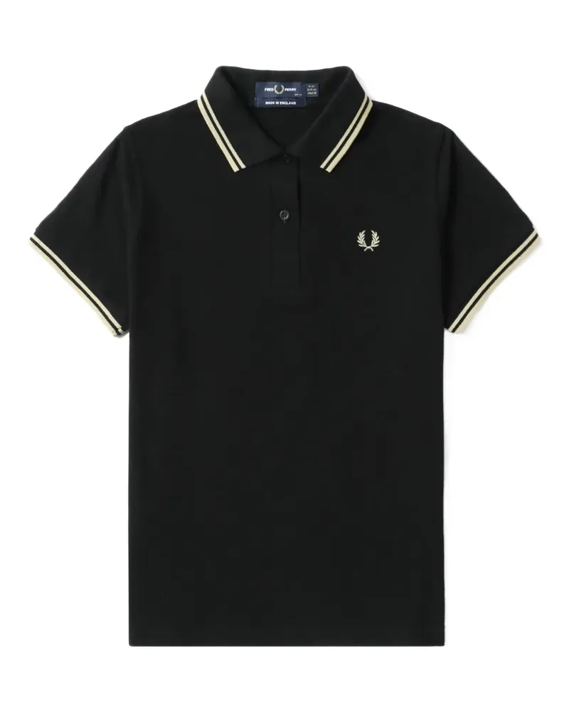 Fred Perry Klassisches Poloshirt - Schwarz Schwarz