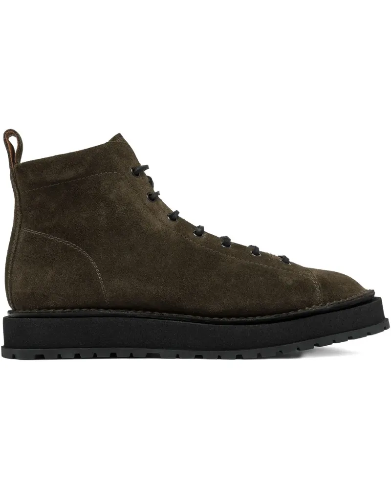 Buttero Hiking-Boots aus Wildleder - Grün Grün