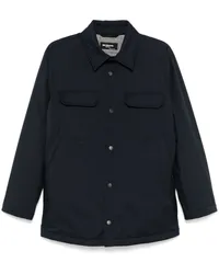 Kiton Gefütterte Jacke Blau