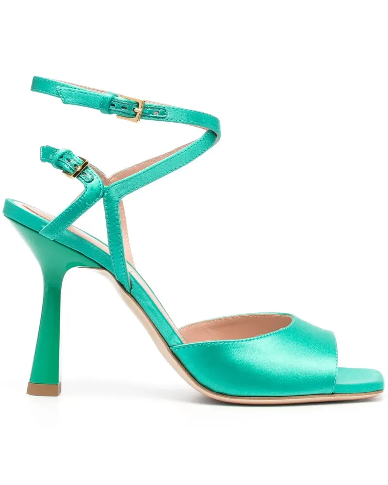 Alberta Ferretti Sandalen mit Knöchelriemen 105mm - Grün Grün