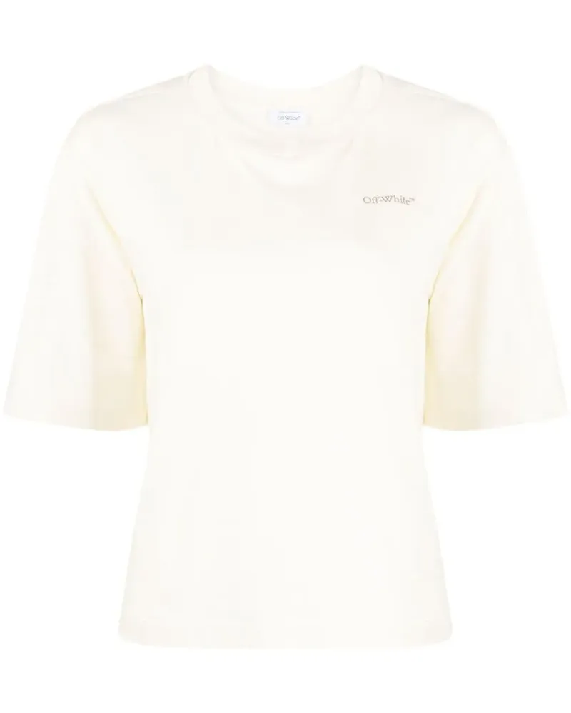 OFF-WHITE Walking Man T-Shirt - Nude Nude