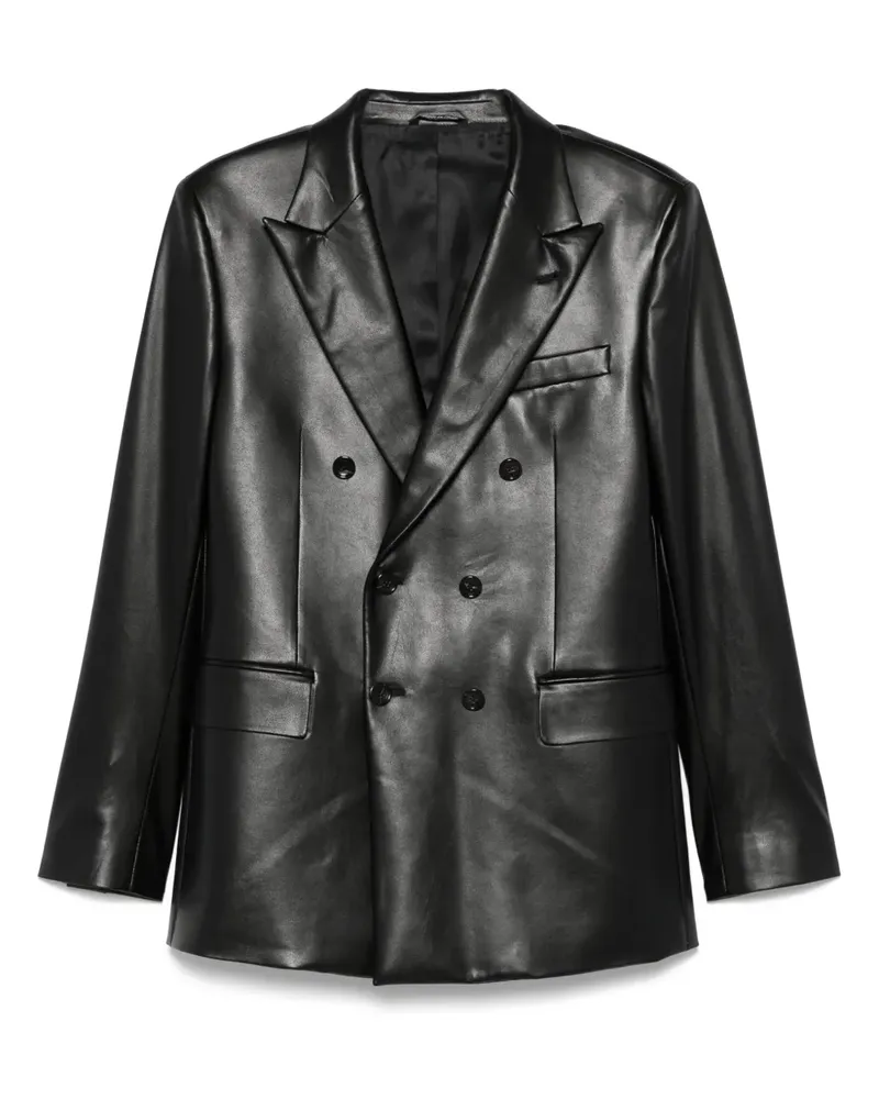 ERALDO Jacke aus Faux-Leder - Schwarz Schwarz