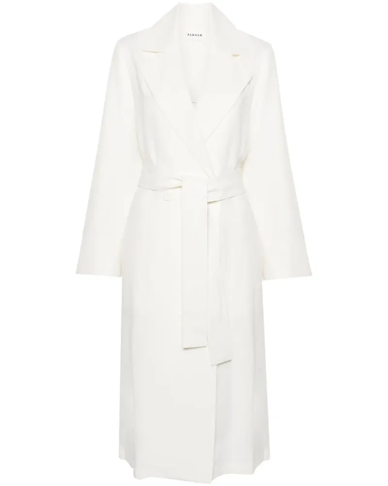 P.A.R.O.S.H. P.A.R.O H. Klassischer Trenchcoat - Nude Nude