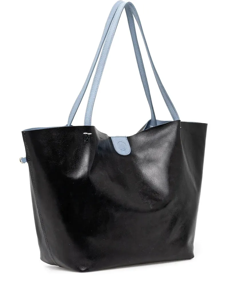 Patrizia Pepe Shopper mit Logo-Prägung - Blau Blau