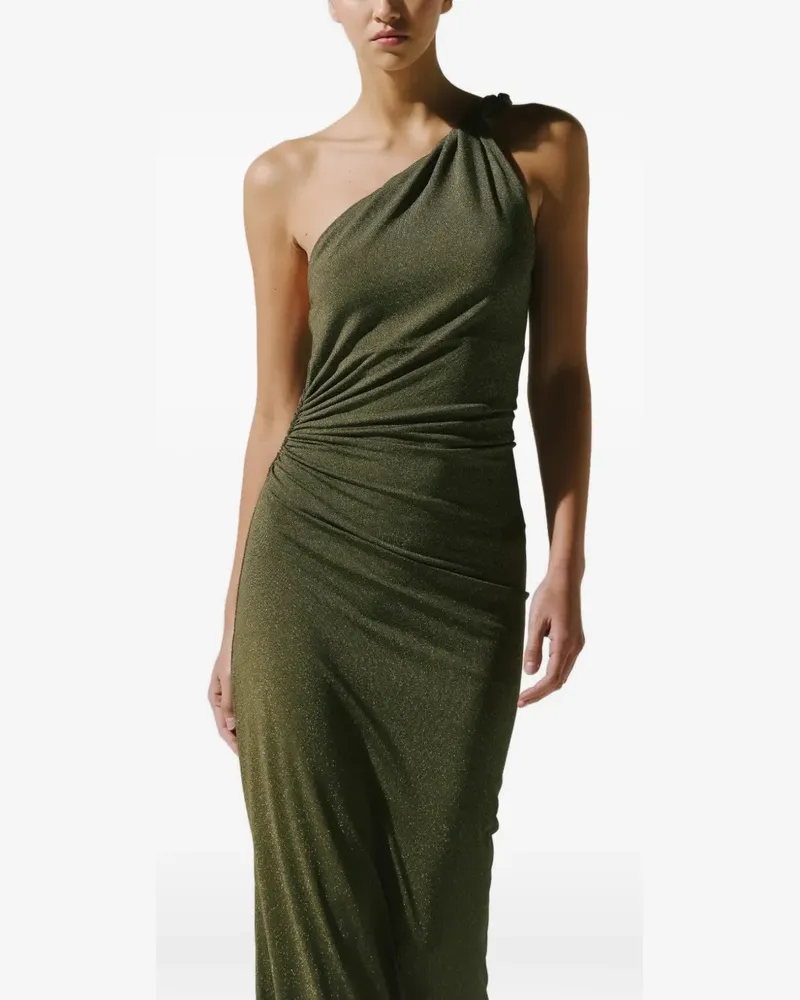 Baobab Collection Einschultriges Celele Maxikleid - Grün Grün