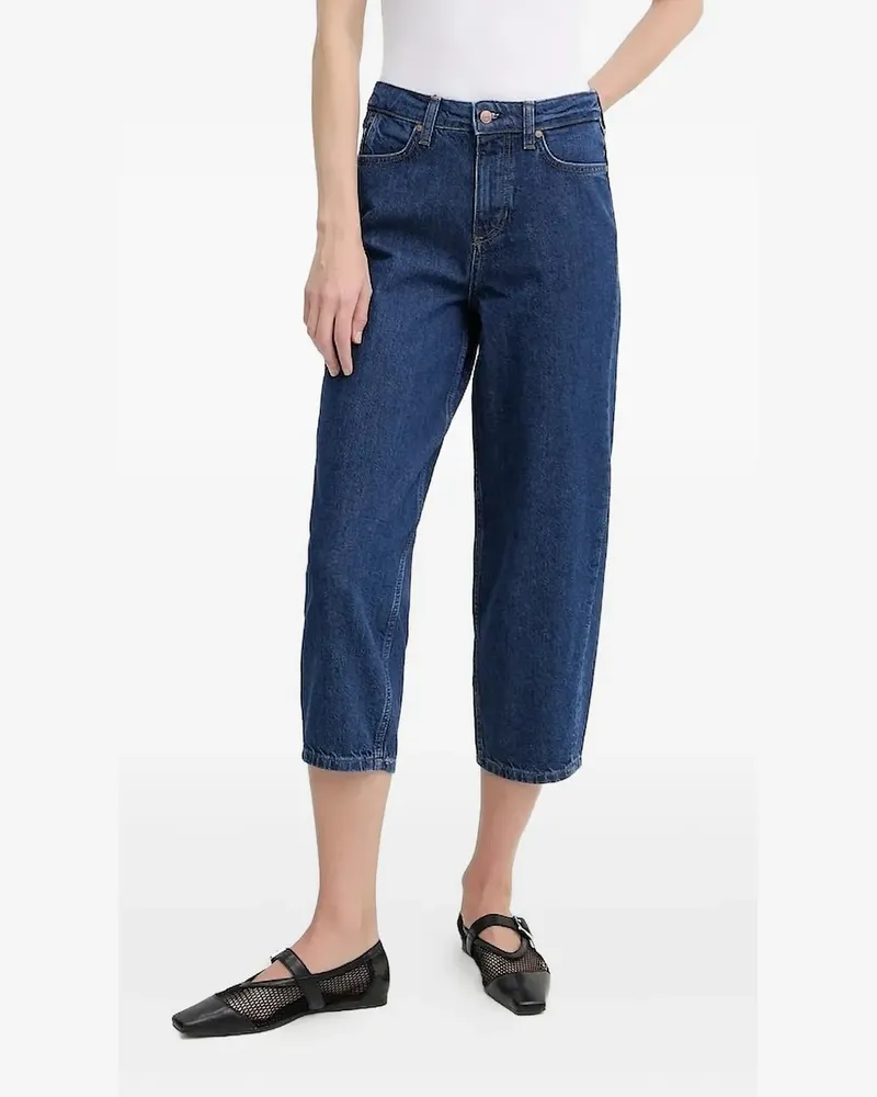 Marc O'Polo Klassische Cropped-Jeans - Blau Blau