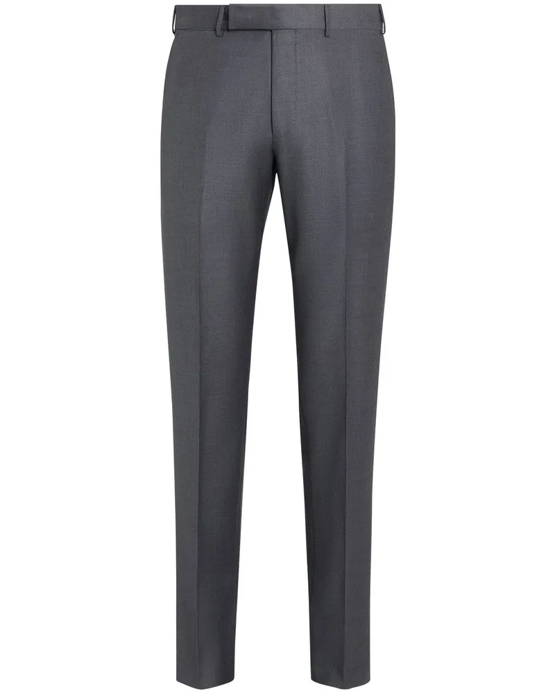 Ermenegildo Zegna Klassische Slim-Fit-Hose - Grau Grau