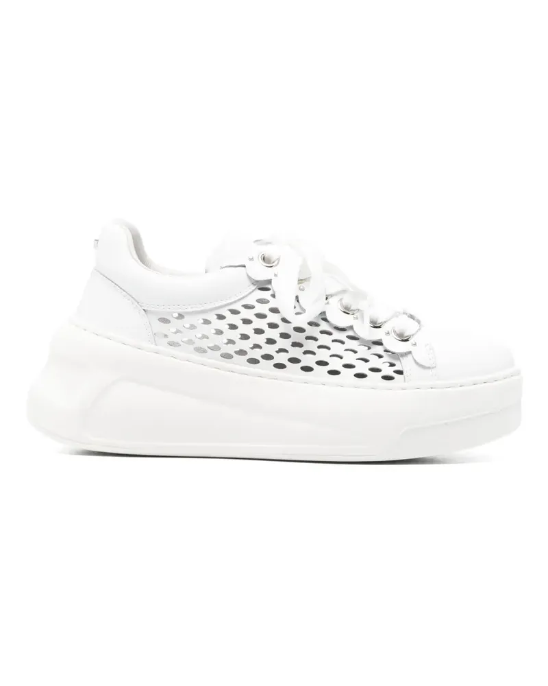 Cult Nirvana perforated sneakers - Weiß Weiß