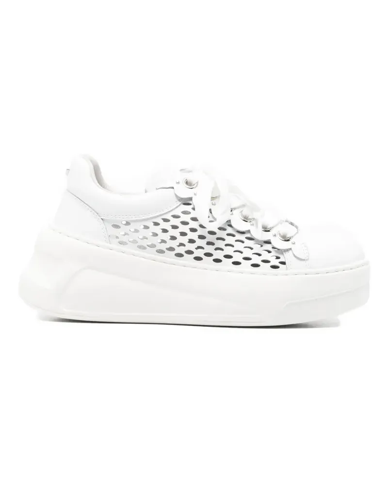 Cult Nirvana perforated sneakers - Weiß Weiß