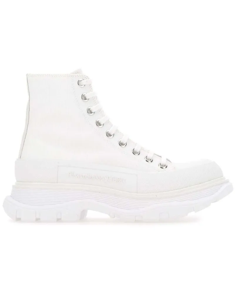 Alexander McQueen Tread Slick Stiefel - Weiß Weiß