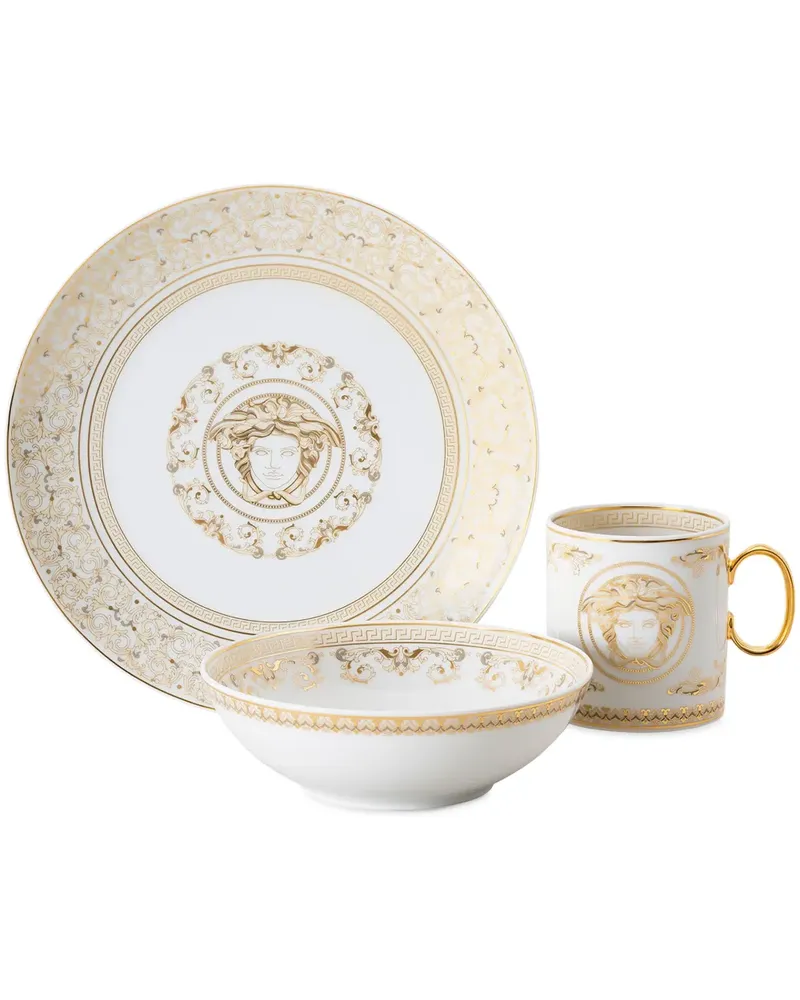 Versace Medusa '95 Frühstücksset - Weiß Weiß