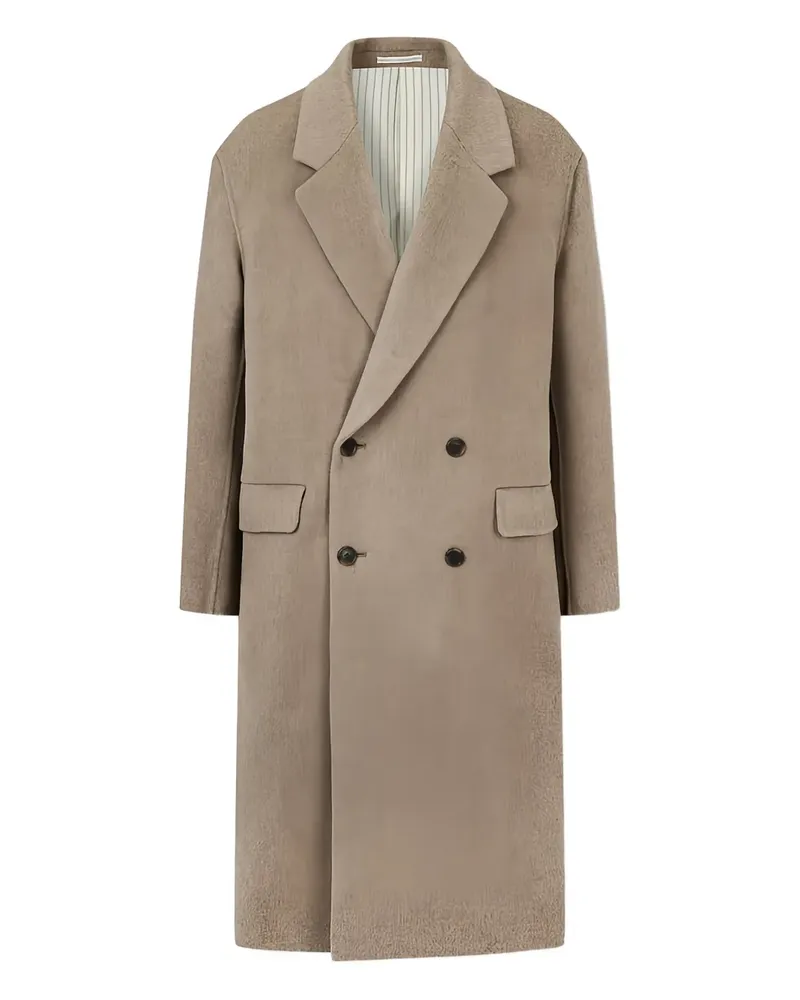 ManOnTheBoon double-breasted coat - Nude Nude