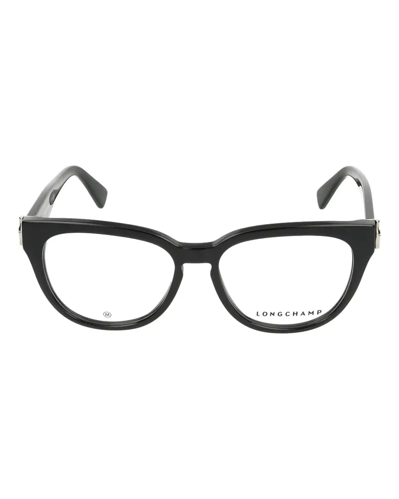 Longchamp cat-eye frame glasses - Schwarz Schwarz