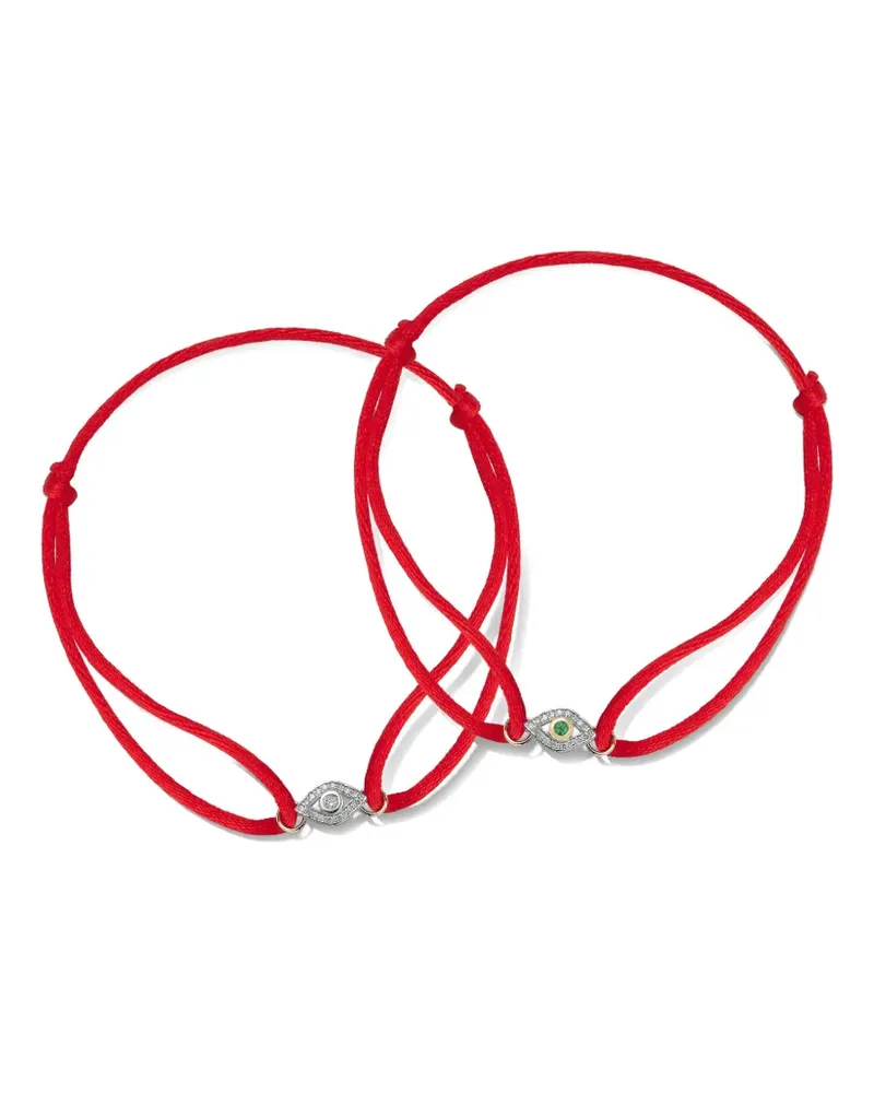 MATEO 14kt Goldarmband mit Diamant - Silber Silber