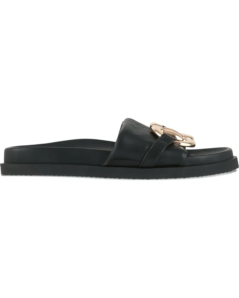 Högl Emmy Sandalen mit Kette - Schwarz Schwarz
