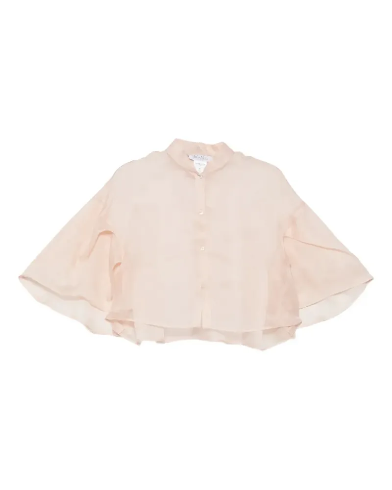 Max Mara Donna flared cape - Rosa Rosa