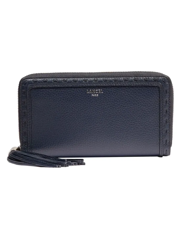 Lancel Portemonnaie mit Quasten - Blau Blau