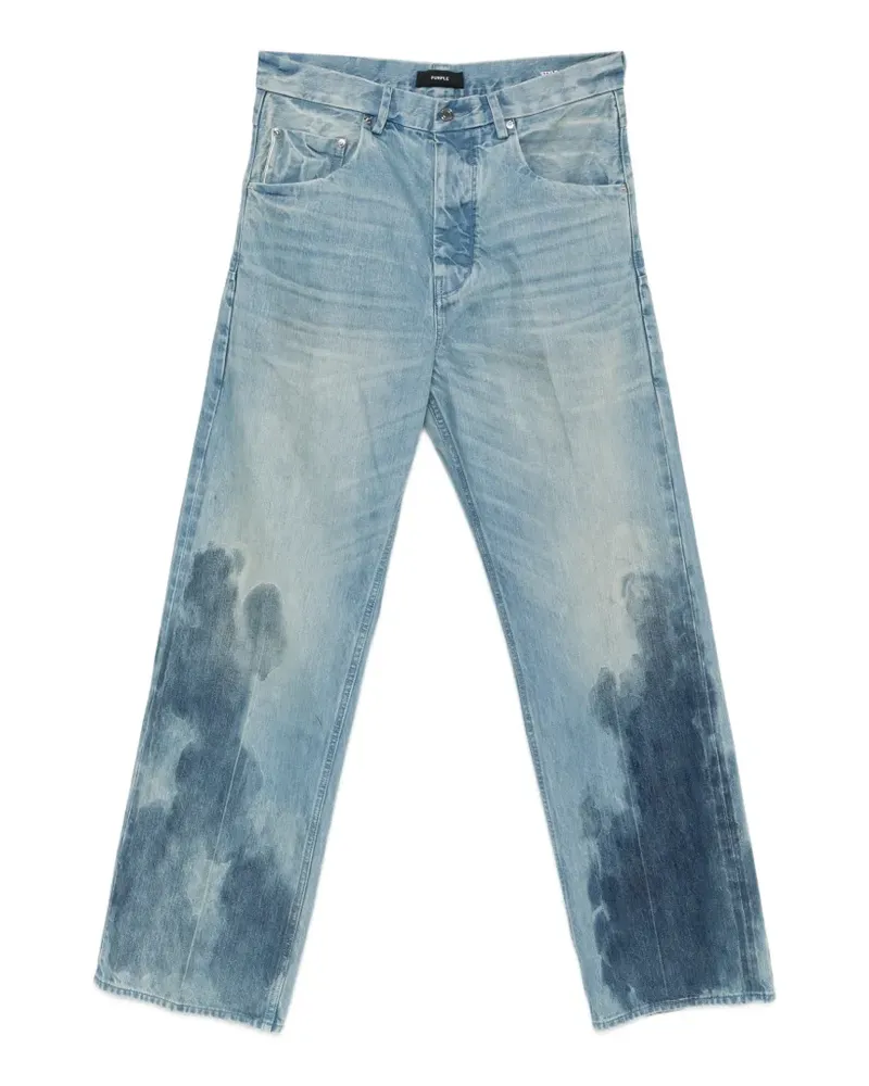 PURPLE BRAND Jeans mit weitem Bein - Blau Blau