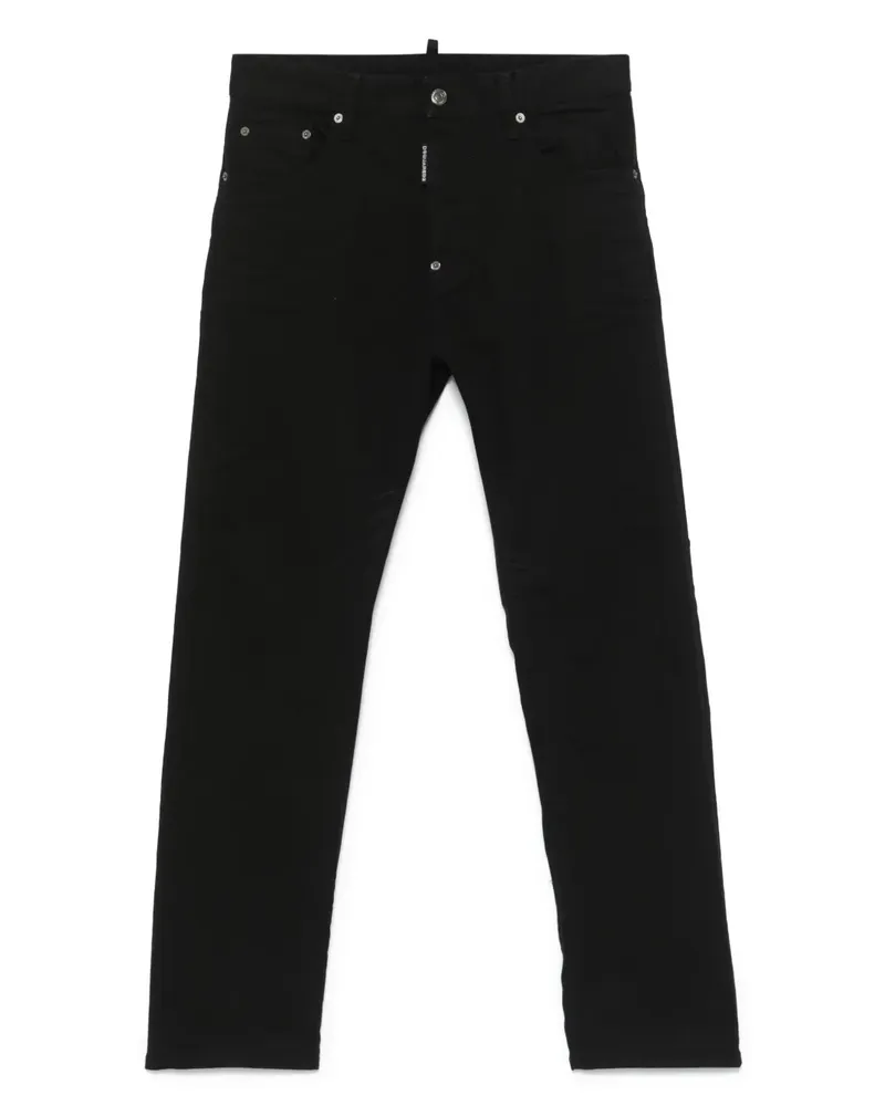 Dsquared2 Jeans aus Baumwollstretch - Schwarz Schwarz