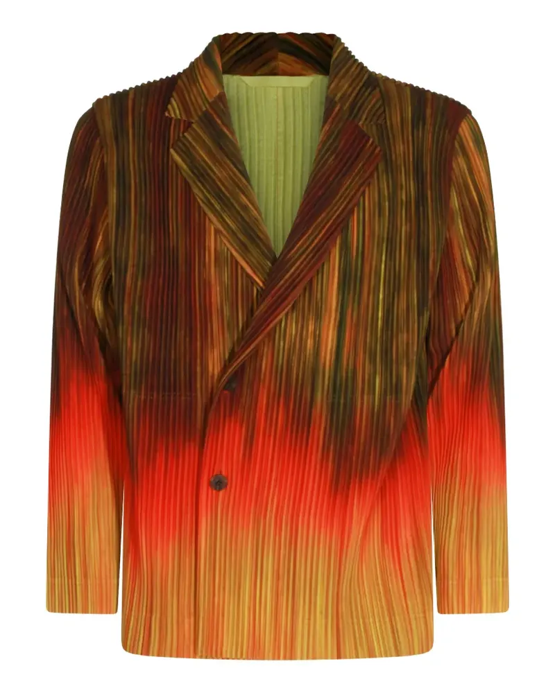 Issey Miyake pleated blazer - Rot Rot