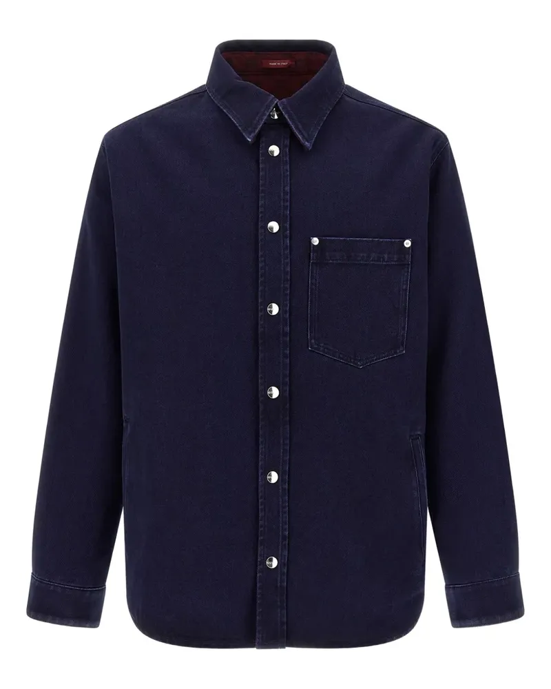 Gucci long-sleeved denim shirt - Blau Blau