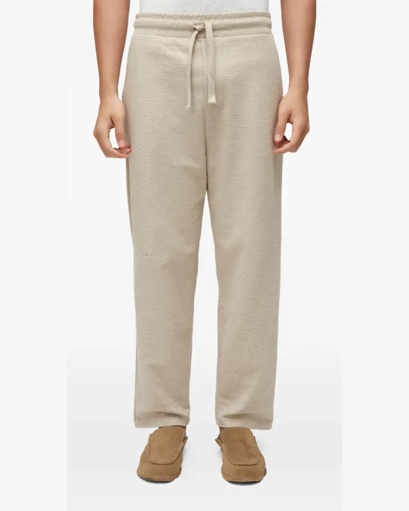 Osklen Hose mit Kordelzug - Nude Nude