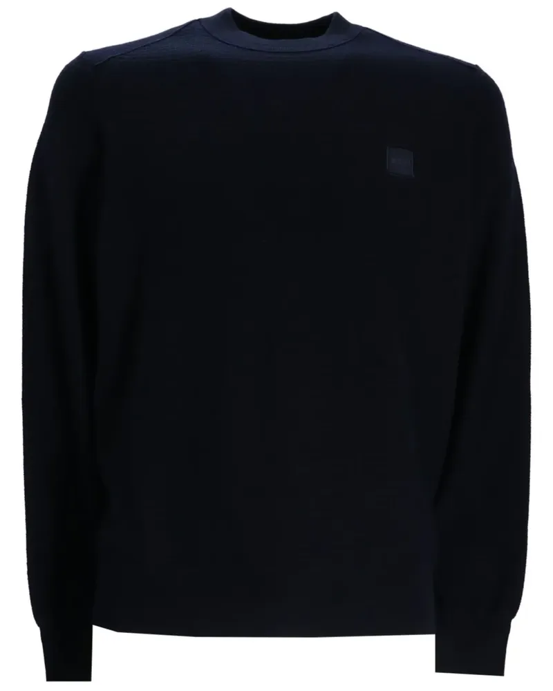 HUGO BOSS Anion_S Pullover - Blau Blau