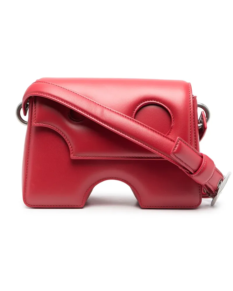 OFF-WHITE Burrow-22 Schultertasche - Rot Rot