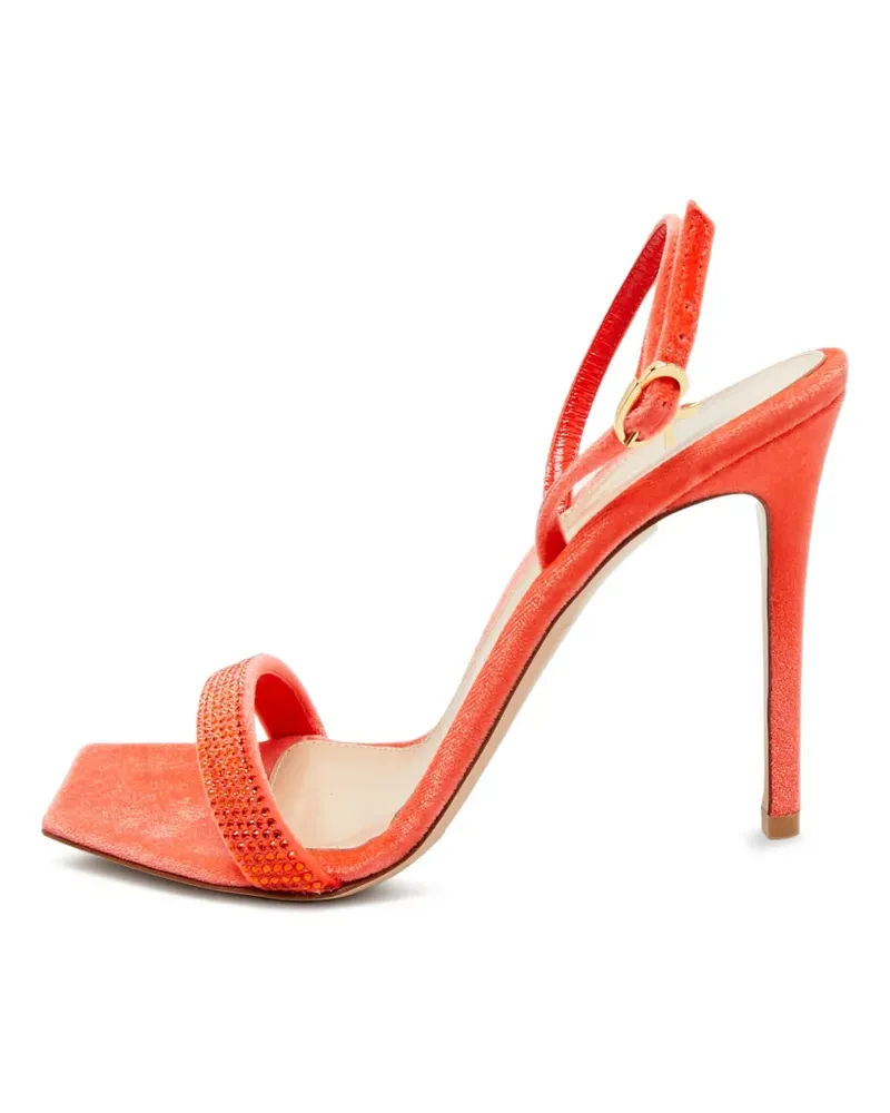 Gianvito Rossi Britney Sandalen mit Kristallen - Orange Orange