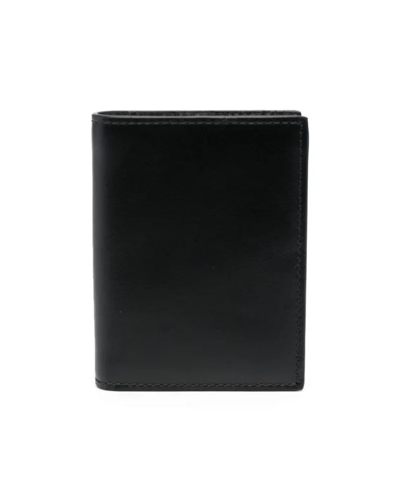 Comme des Garçons Portemonnaie mit Polka Dots - Schwarz Schwarz