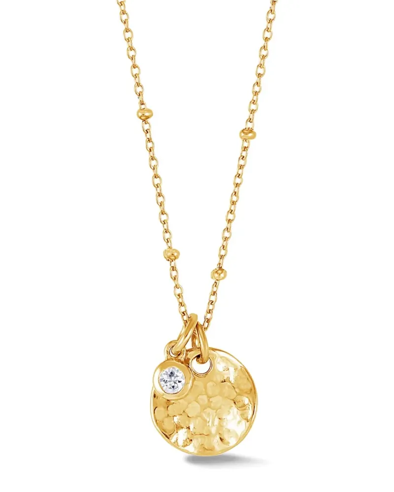 Dower & Hall Halskette mit Saphir - Gold Gold