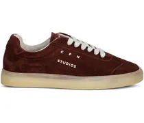 Sneakers aus Wildleder - Braun