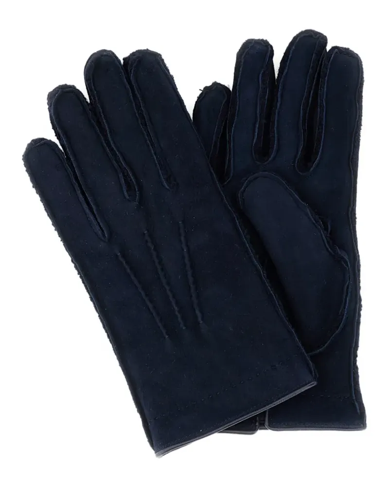 Mario Portolano Five Finger Handschuhe - Blau Blau