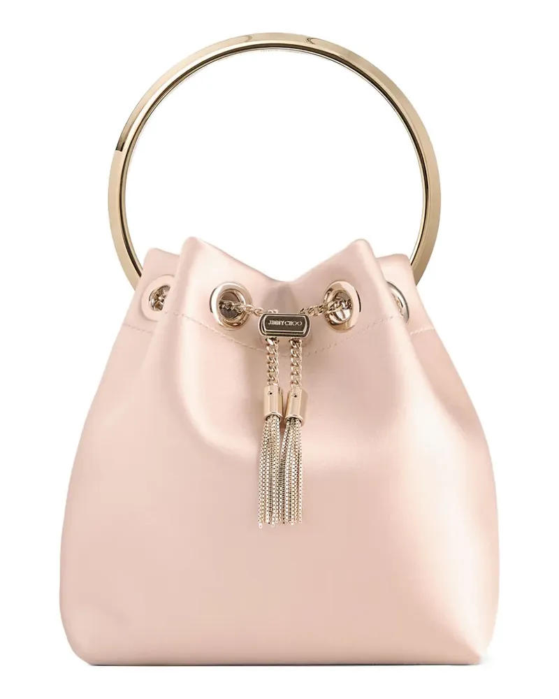 Jimmy Choo Bon Bon Beuteltasche mit rundem Henkel - Rosa Rosa