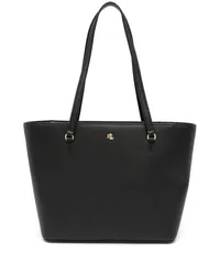 Ralph Lauren Mittelgroßer Karly Shopper Schwarz