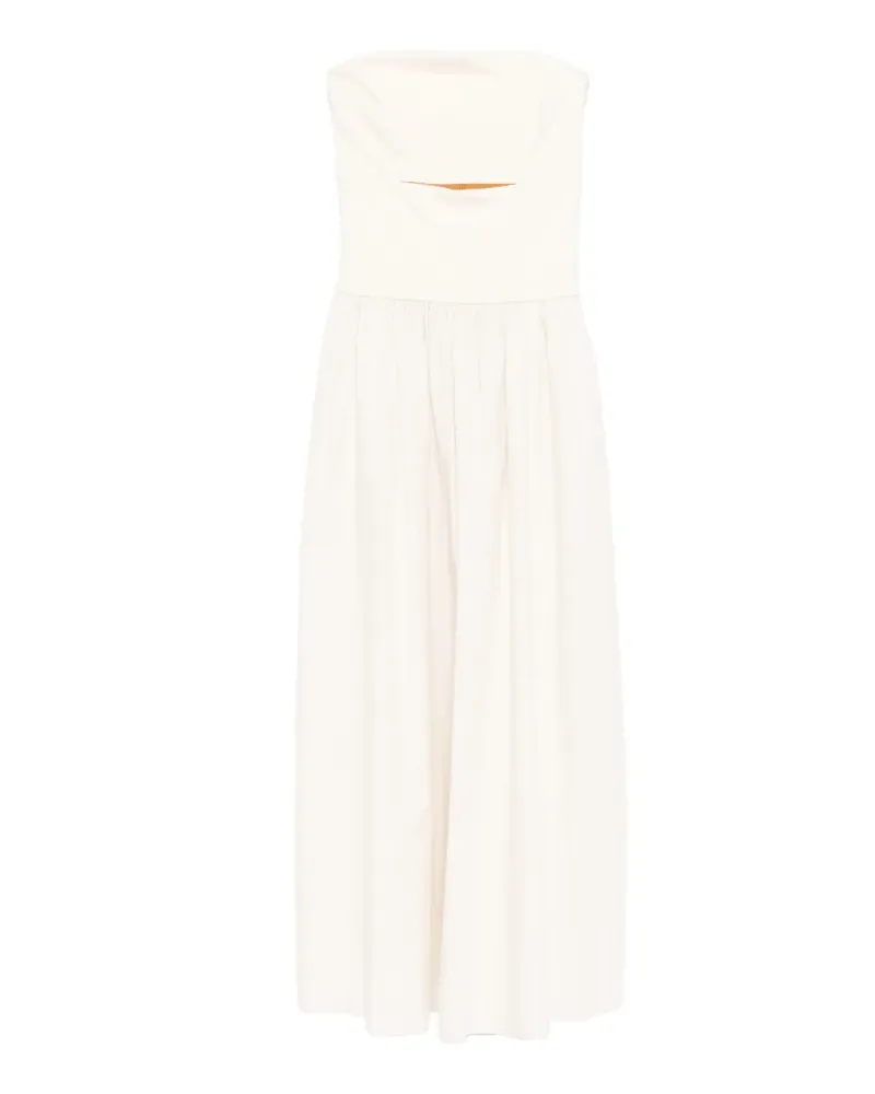 Esse Studios strapless split midi dress - Nude Nude