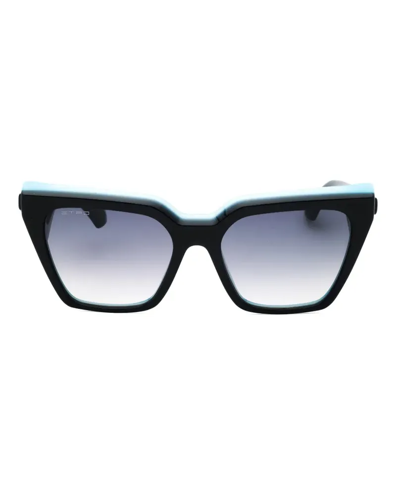 Etro cat-eye sunglasses - Schwarz Schwarz