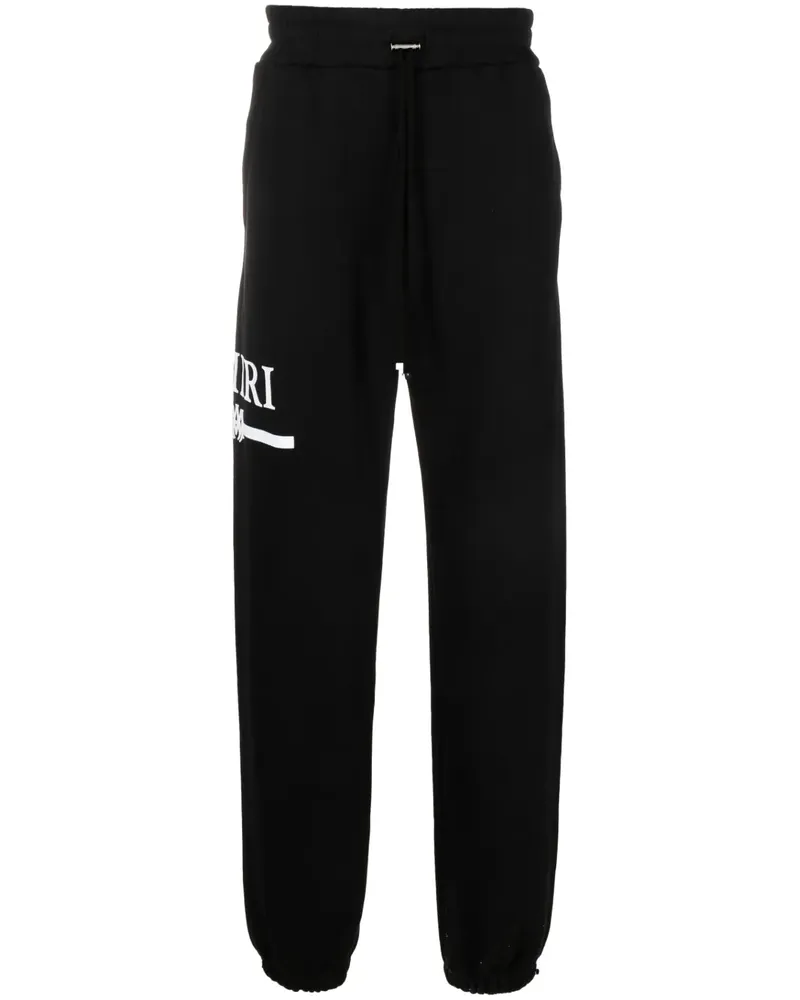 Amiri Jogginghose mit Logo-Print - Schwarz Schwarz