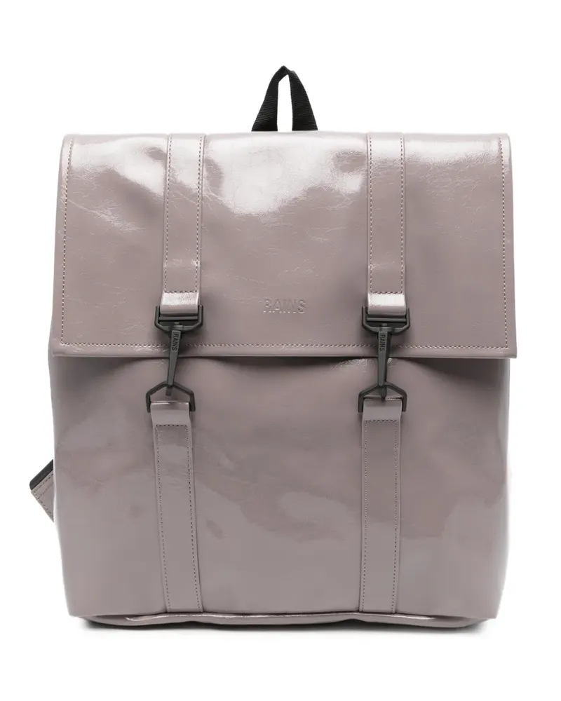 RAINS Mini W3 Rucksack mit glasiertem Effekt - Grau Grau