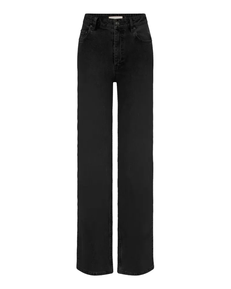 Rebecca Vallance Jeans mit geradem Bein - Schwarz Schwarz