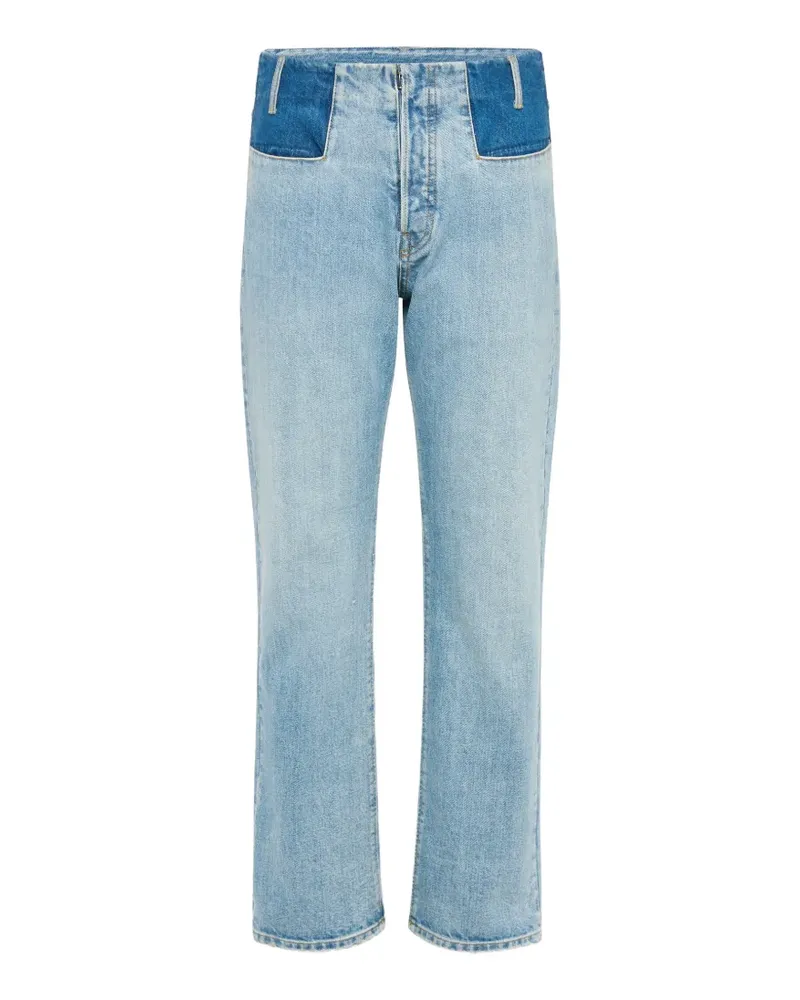 Maison Margiela patchwork four white stitches jeans - Blau Blau