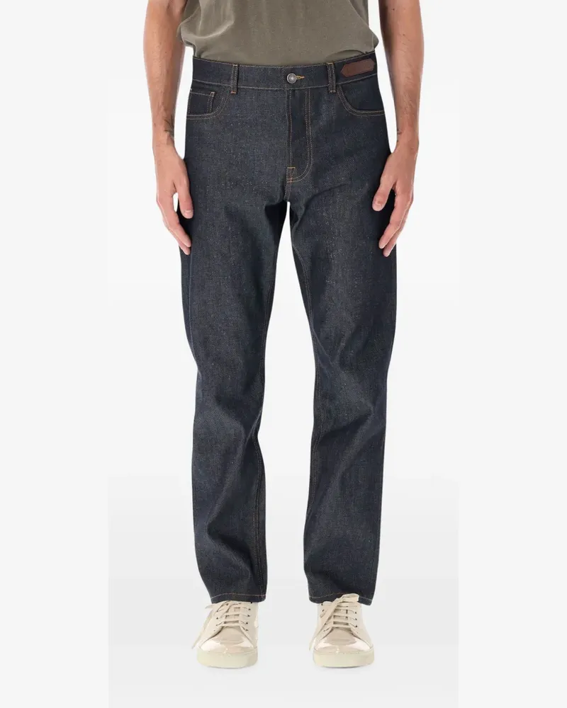 Lanvin straight-leg denim pants - Blau Blau