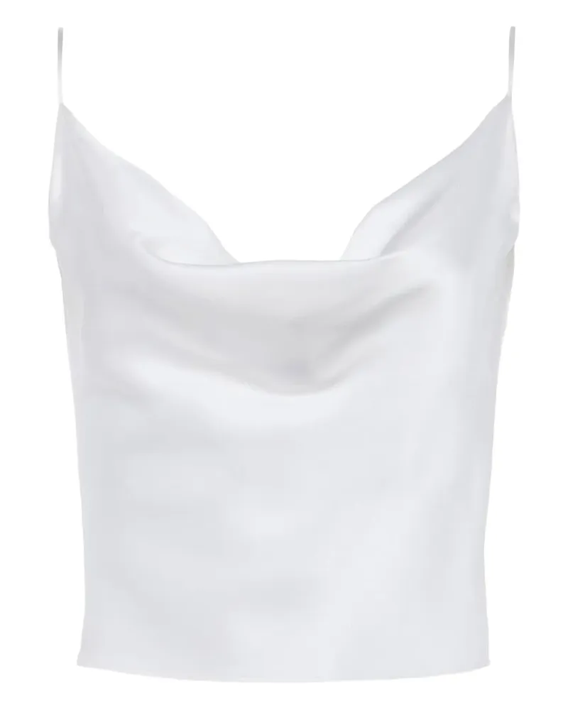 L'Agence Calista cowl-neck tank top - Weiß Weiß
