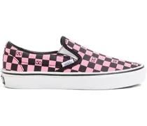 x Vans VLogo Sneakers mit Schachbrettmuster - Rosa