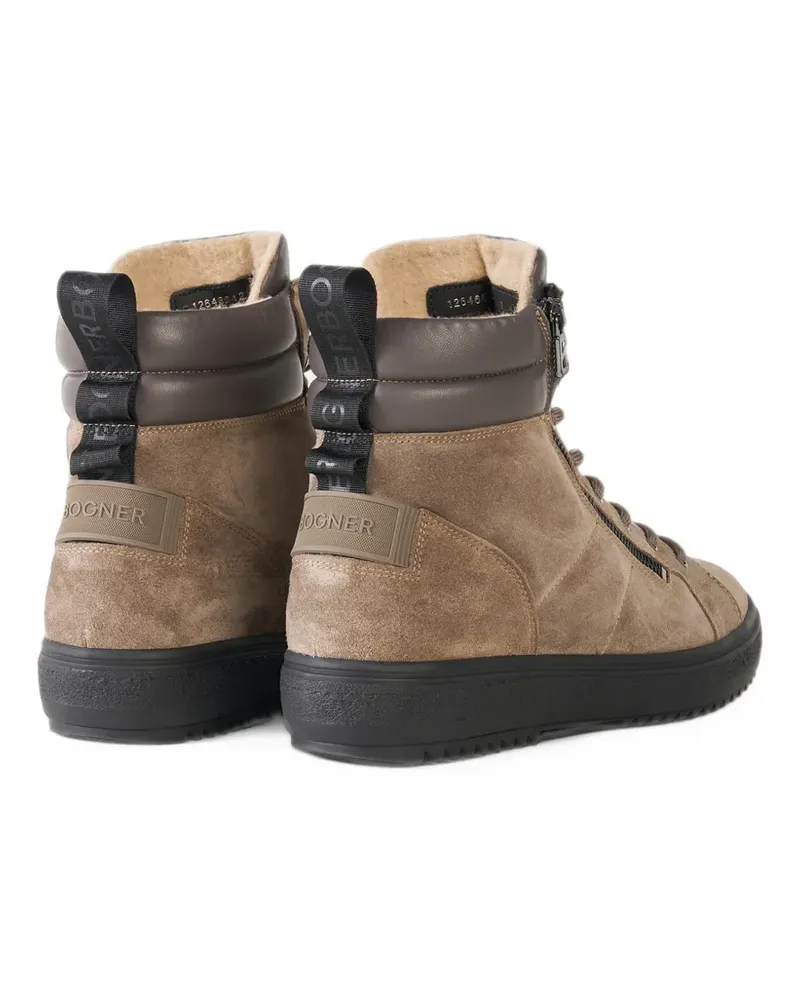 Bogner Anchorage suede sneakers - Nude Nude