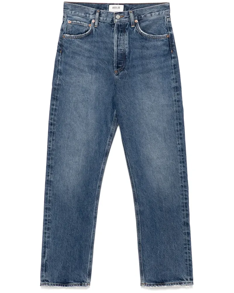 AGOLDE Tapered-Jeans - Blau Blau